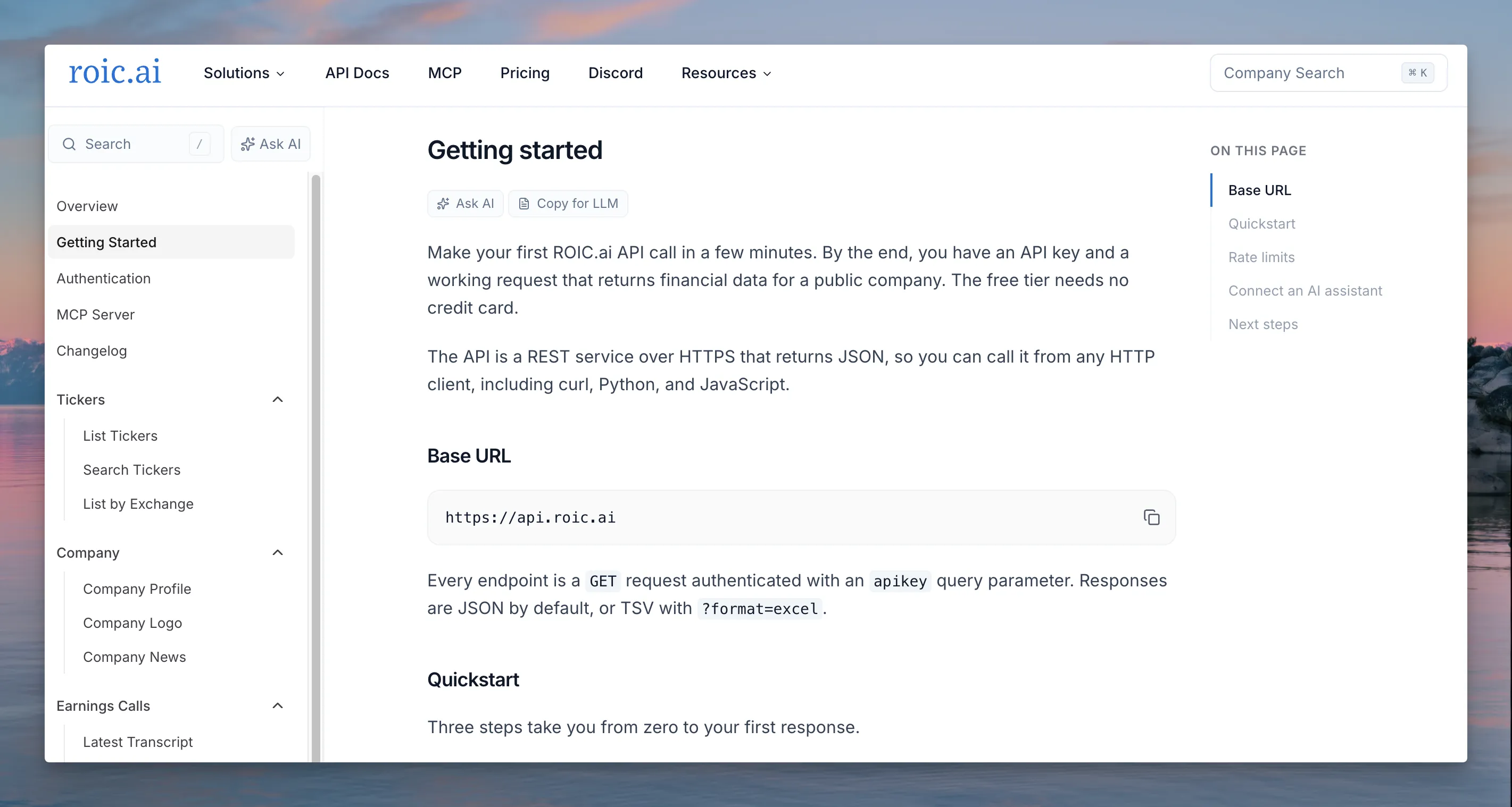 Finnhub Alternative: ROIC.AI vs Finnhub API