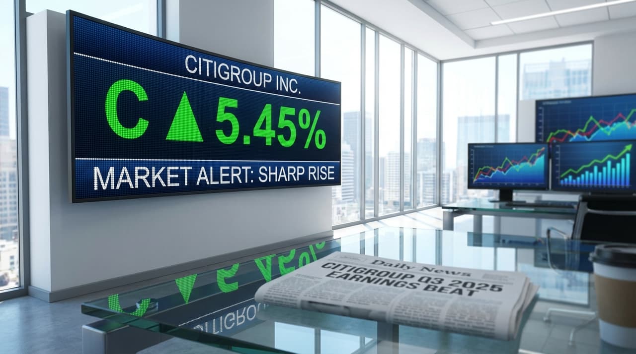 Citigroup Shares Surge to 17-Year High on Strong Q3 Earnings and Transformation Progress