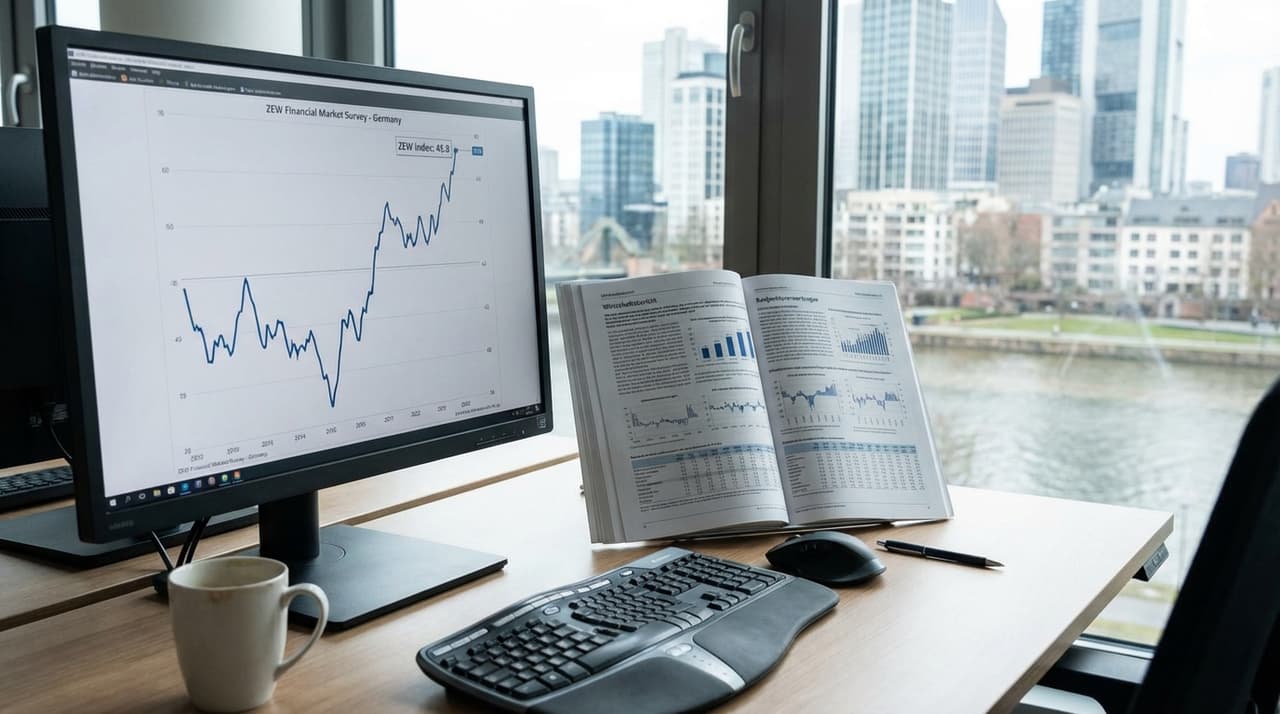 Germany's ZEW Investor Expectations Surge to 45.8, Beating Forecasts Amid Economic Stagnation