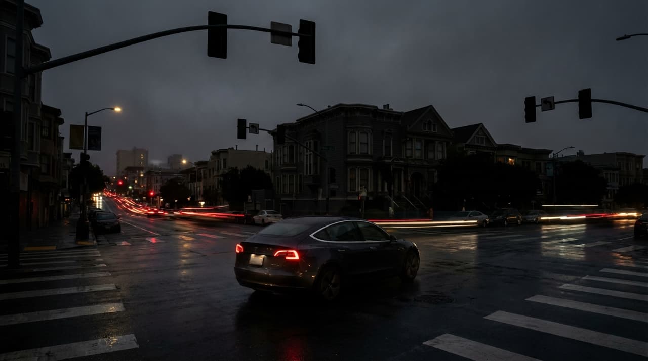 Tesla Robotaxis Unfazed by San Francisco Power Outage, Musk Claims