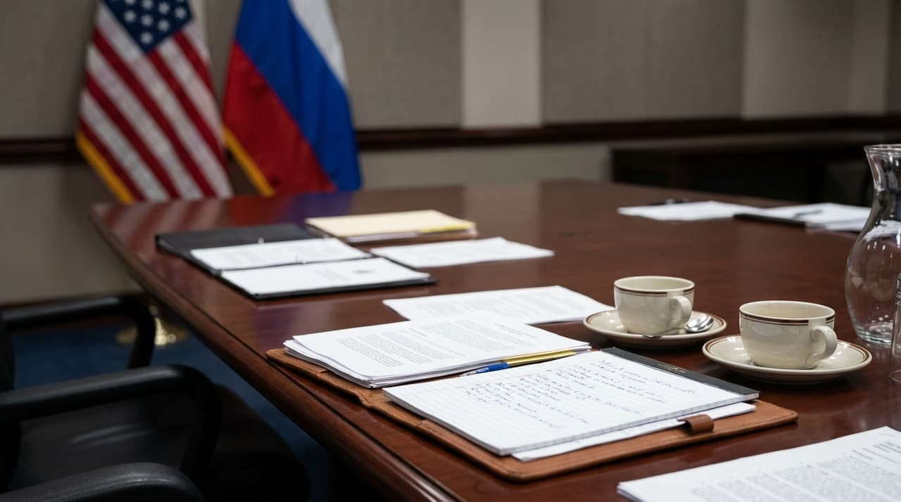 Trump Cites 'Thorny Issues' in Russia-Ukraine Talks as Progress Stalls