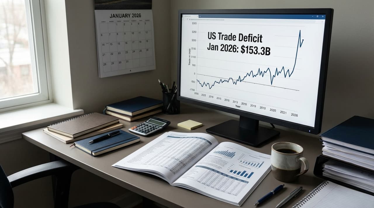 US Trade Balance Widens by Most Since 1992 as Imports Surge to Record High