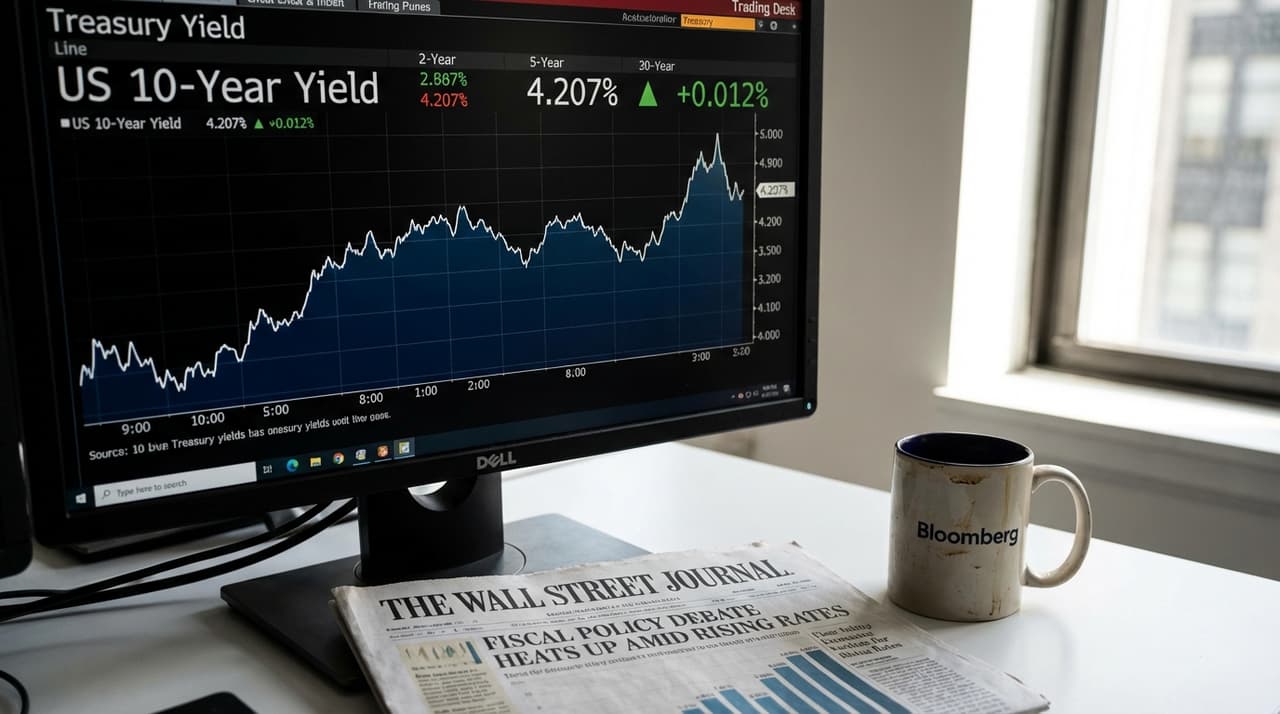 U.S. Treasury Yields Climb Amid Speculation Over Hassett's Role and Fiscal Concerns